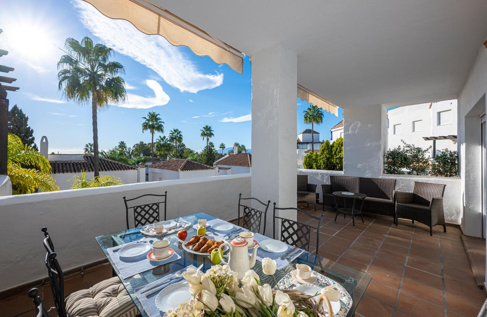 Increible Piso 4 Dorm, Terraza, Parking & Pool Marbellac